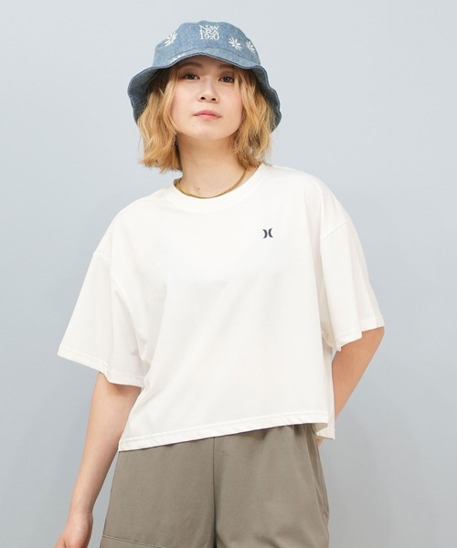 tシャツ Hurley/ハーレー 水陸両用Tシャツ/UVケア/ラッシュガード WSRG251007 レディース Hurley tシャツ Hurley/ハーレー 水陸両用Tシャツ/UVケア