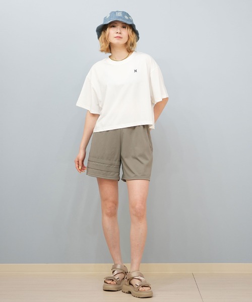 tシャツ Hurley/ハーレー 水陸両用Tシャツ/UVケア/ラッシュガード WSRG251007 レディース Hurley(ハーレー)水陸両用 UVケア ラッシュガードTシャツ 半袖