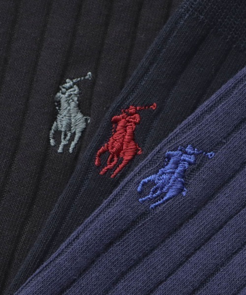 POLO RALPH LAUREN 靴下 「3足セット」POLO ワンポイント