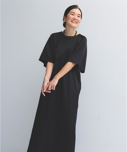 Demi-Luxe BEAMS ワンピース グロス Tドレス .M「手洗い可