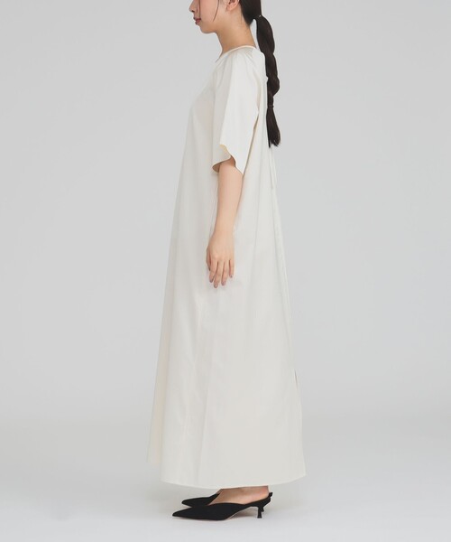 Demi-Luxe BEAMS ワンピース グロス Tドレス .M「手洗い可