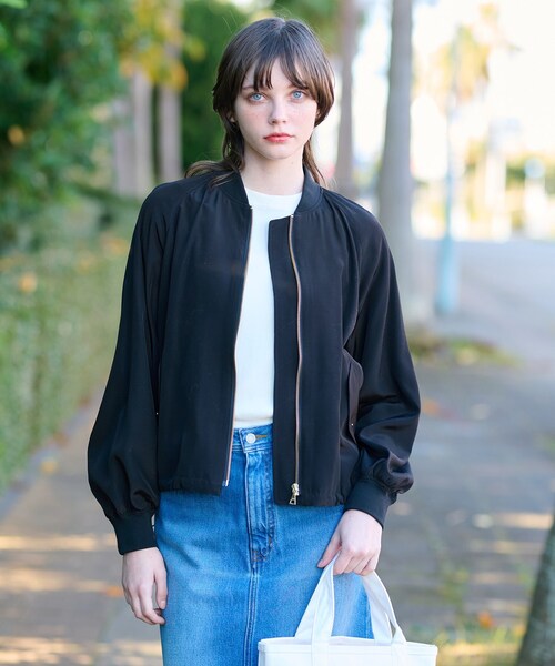 DRESSTERIOR ブルゾン アウター 「サステナブル」2WAYシルエット