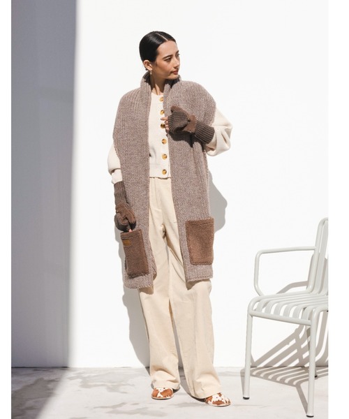 「ALEXIA STAM」 ストール FREE オフホワイト レディース_画像7