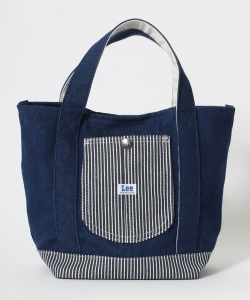 Lee（リー） トートバッグ カバーオールポケットミニトートバッグ/カウ