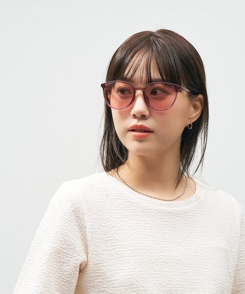 Zoff サングラス JUICY COLORS ピンク 再値下げセール価格]JUICY COLORS（ZH241G02-61A1）｜メガネの