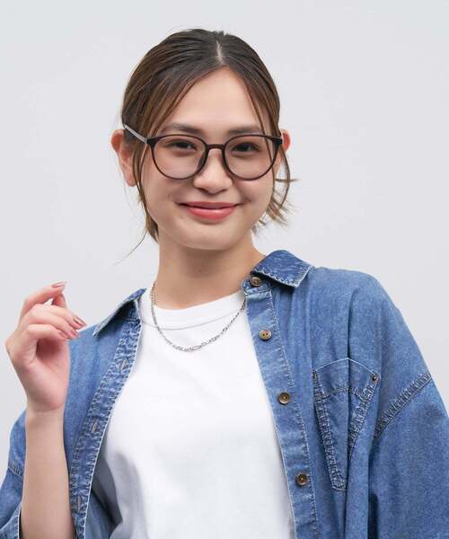 サンプル Zoff（ゾフ） サングラス uvカット ウェリントン型 サングラス｜軽量