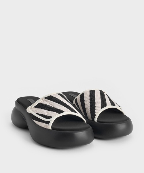 CHARLES ＆ KEITH（チャールズ&キース） 厚底 スポーツサンダル