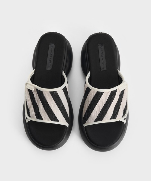 CHARLES ＆ KEITH（チャールズ&キース） 厚底 スポーツサンダル