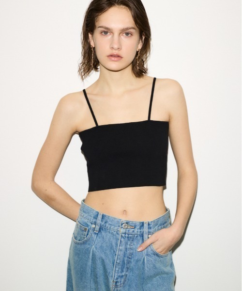 THROW by SLY キャミソール CROP 2WAY HG CAMI クロップ ツーウェイ