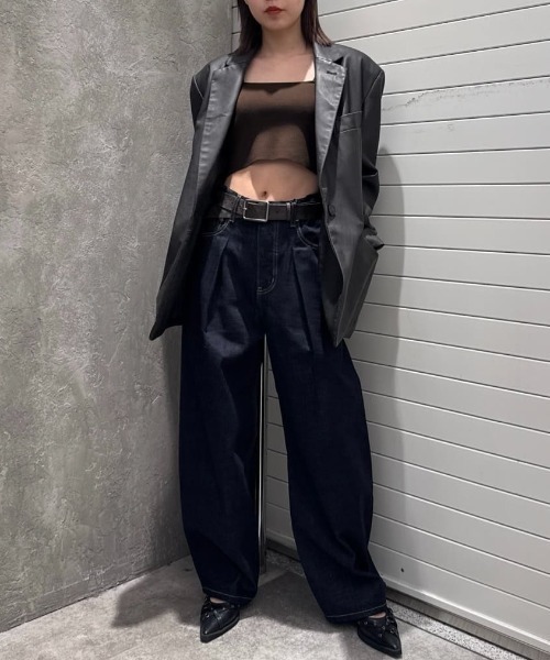 THROW by SLY キャミソール CROP 2WAY HG CAMI クロップ ツーウェイ