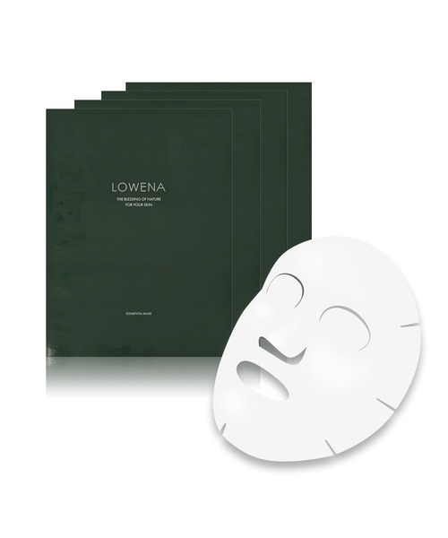パック・フェイスマスク Lunana LOWENA（ロウェナ） パック シートマスク lowena LOWENA ELEMENTAL