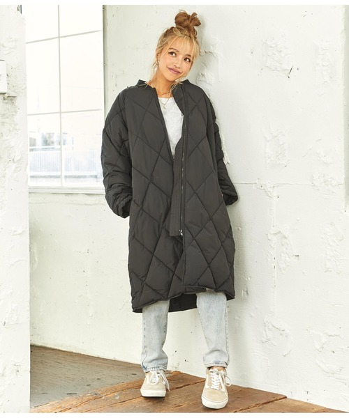 「anap mimpi」 コート FREE ブラック レディース_画像7