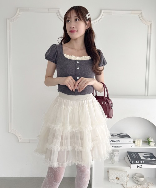 Loueme スカート フリルチュチュスカート : ZOZOTOWN Yahoo!店 - 通販
