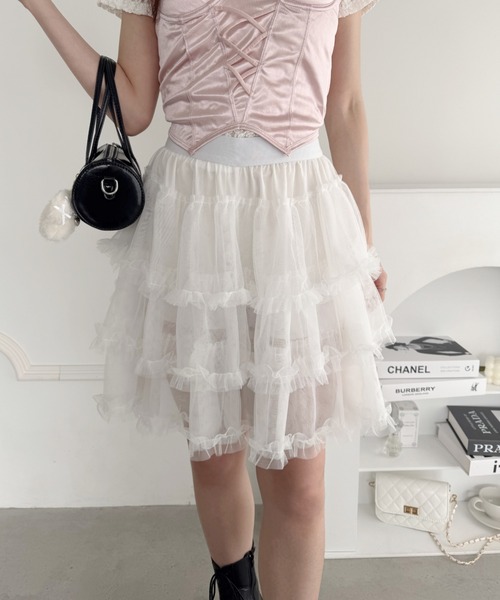 Loueme スカート フリルチュチュスカート : ZOZOTOWN Yahoo!店 - 通販