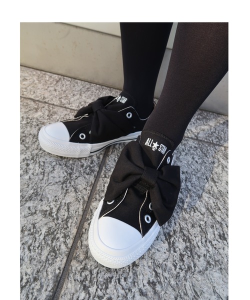 CONVERSE 「CONVERSE」 ローカットスニーカー 4 ブラック レディース 