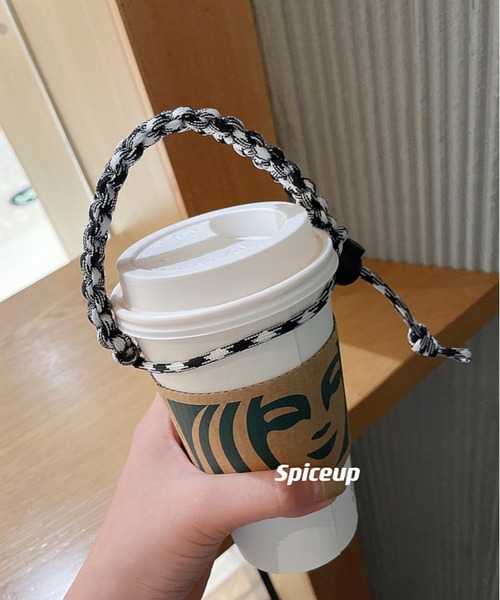 lit.Cy 水筒 あみあみコード ドリンクホルダー ストラップ