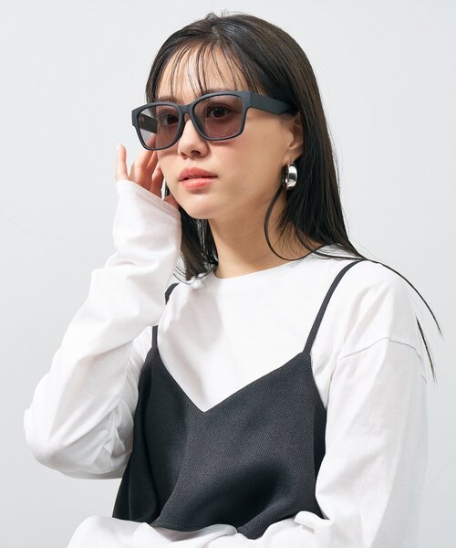 Zoff サングラス SUNCUTGlasses/UV100%CUT ウェリントン型