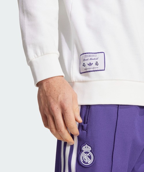 adidas レアル・マドリード テラスアイコン ハーフジップトップ