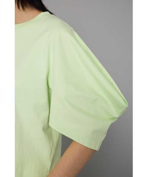 新作未使用Herin.cye タックスリーブカットトップス HeRIN.CYE tシャツ Tuck sleeve cut tops タックスリーブカット