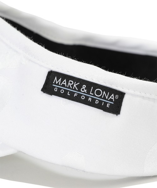 MARK&LONA 「MARK & LONA」 サンバイザー FREE ブルー メンズ