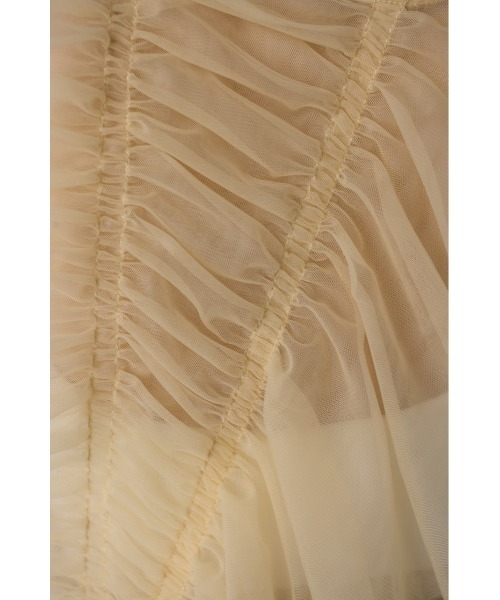 stylemixer スタイルミキサー　チュールシャーリングトップ　タンクトップ チュールシャーリングトップ（タンクトップ）｜STYLEMIXER（スタイル