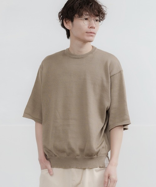 【おトク】 improves メンズ サマーニット 接触冷感 ニット セーター トップス
