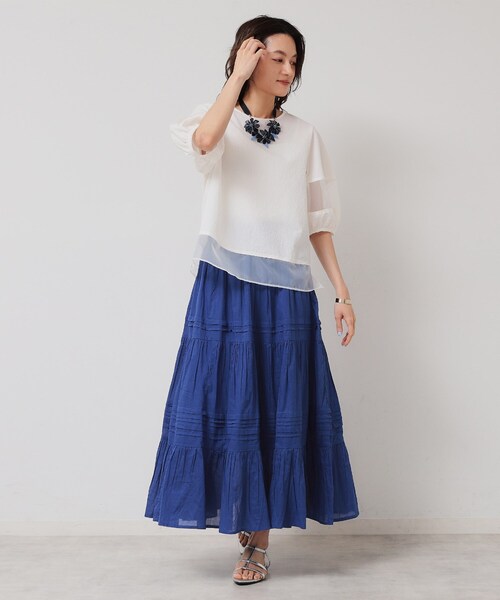 SunaUna（スーナウーナ） スカート 「軽い着心地／インド綿