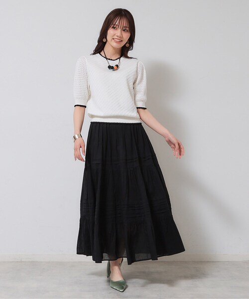 SunaUna（スーナウーナ） スカート 「軽い着心地／インド綿