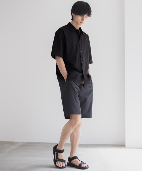 シャツ 「風通しが良く涼しい ドライ機能」NAVY KAZETOSU メッシュ半袖シャツ メンズ レディース | NAVY（ファッション） | 10