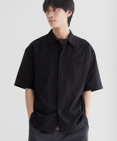 シャツ 「風通しが良く涼しい ドライ機能」NAVY KAZETOSU メッシュ半袖シャツ メンズ レディース | NAVY（ファッション） | 13