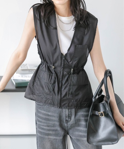 ベスト ジレ シアーフィッシングベスト レディース : ZOZOTOWN Yahoo