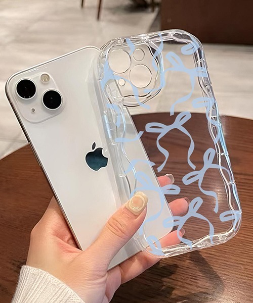 c.u.l スマホケース リボン柄 iPhoneカバー アイフォンケース ipc766
