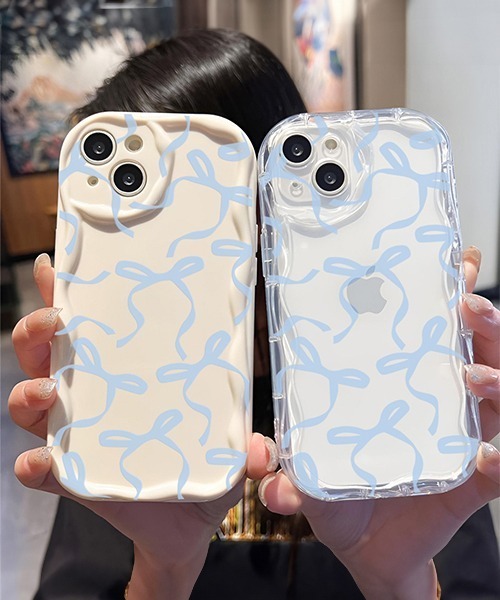c.u.l スマホケース リボン柄 iPhoneカバー アイフォンケース ipc766