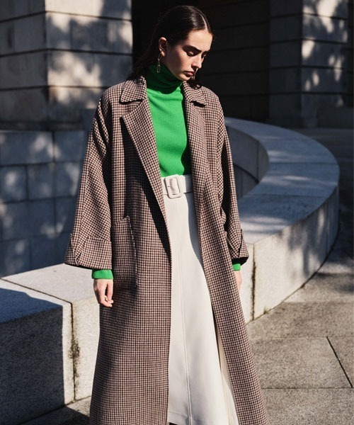 Mila Owen（ミラオーウェン） チェスターコート 1 グレー レディース