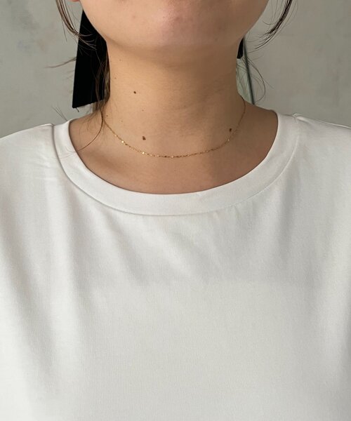tシャツ 「MOMO」アシメフリルドッキングペプラムTシャツ レディース prose verse tシャツ 「MOMO」アシメフリルドッキングペプラムT