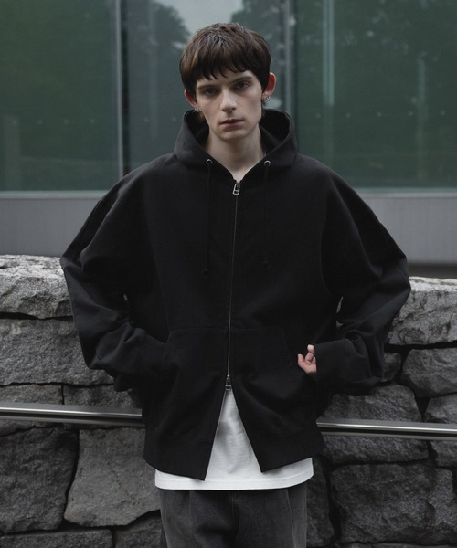 remer パーカー loose basic oversize zip hoodie / ルーズベーシック