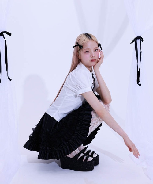 Fickle Bebe サンダル リボンベルトサンダル レディース