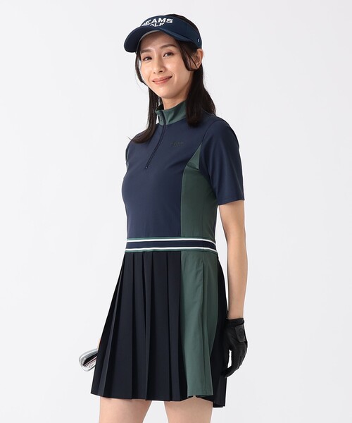 【タグ付き新品】BEAMS golf ゴルフワンピース BEAMS GOLF（ビームス ゴルフ） ワンピース PURPLE LABEL / 切替