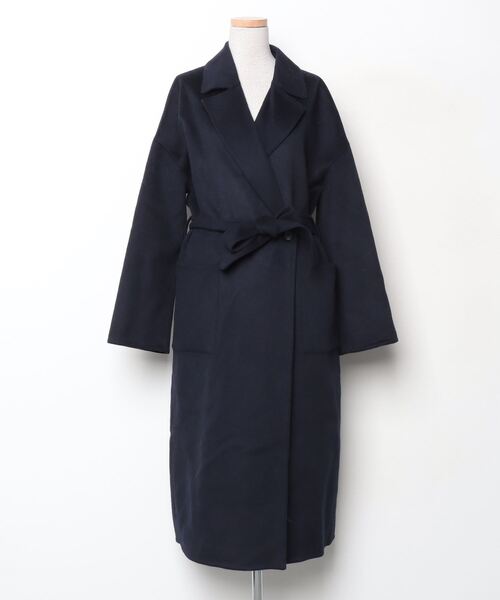 PLST（プラステ） コート M ネイビー レディース : ZOZOTOWN Yahoo!店