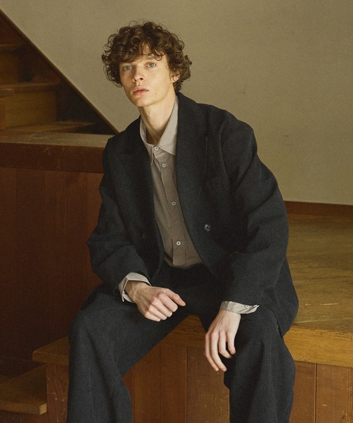 bleme ジャケット オーバーサイズ ヴィンテージライク 合成皮革ジャケット（ブルゾン