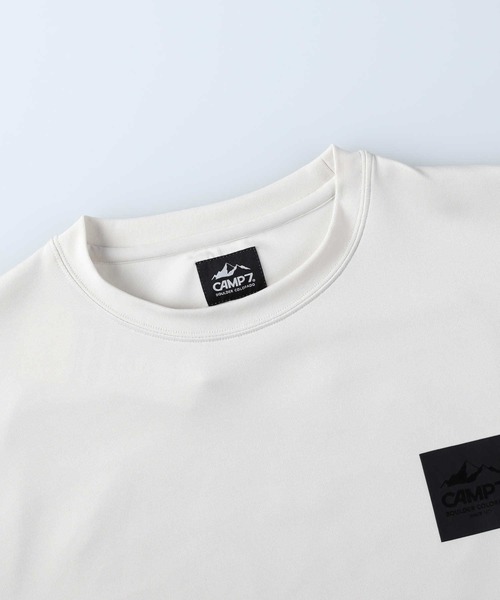 「CAMP7」 半袖Tシャツ M オフホワイト メンズ