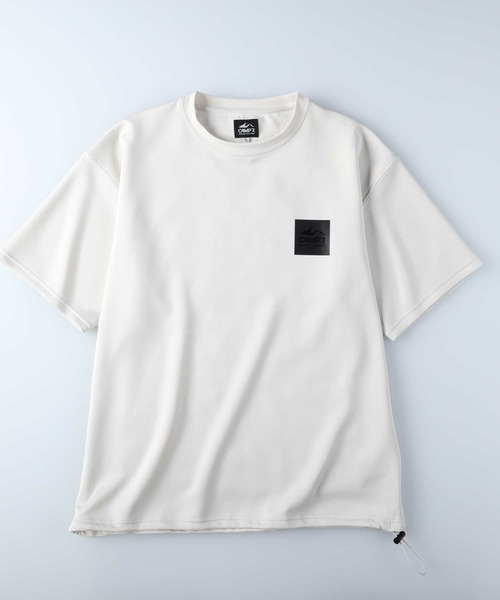 「CAMP7」 半袖Tシャツ M オフホワイト メンズ