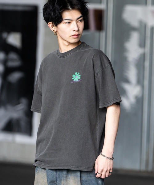 「Rocky Monroe」 「gram.」半袖Tシャツ L パープル メンズ
