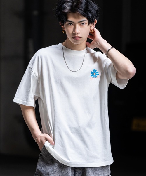 「Rocky Monroe」 「gram.」半袖Tシャツ L パープル メンズ