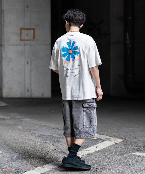 「Rocky Monroe」 「gram.」半袖Tシャツ L パープル メンズ