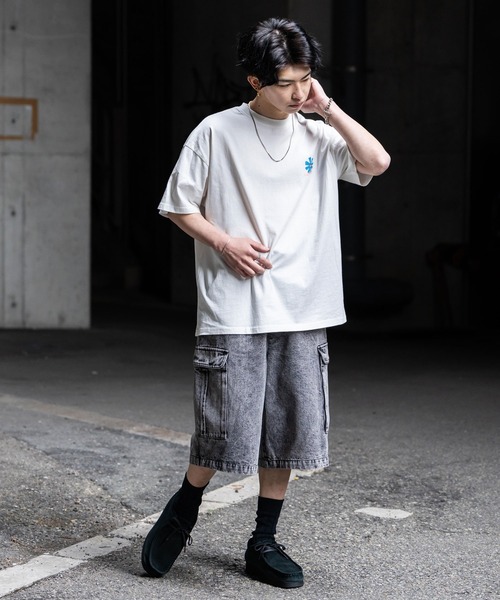 「Rocky Monroe」 「gram.」半袖Tシャツ L パープル メンズ