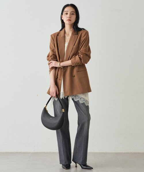 Loungedress ブラウス シャツ レースキャミ レディース