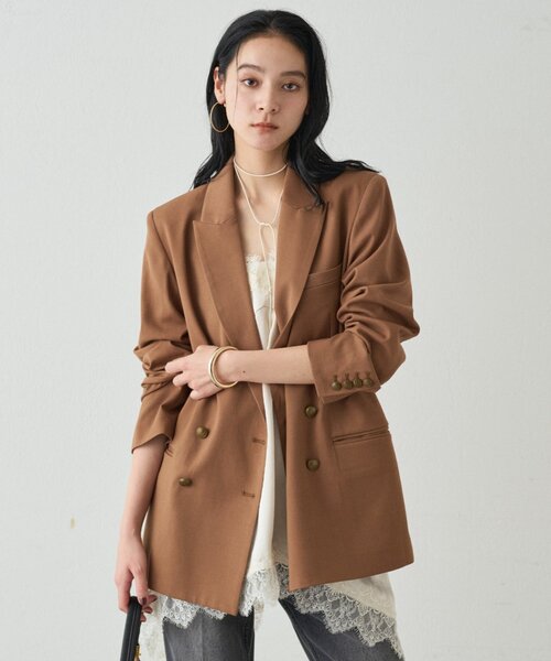 Loungedress ブラウス シャツ レースキャミ レディース