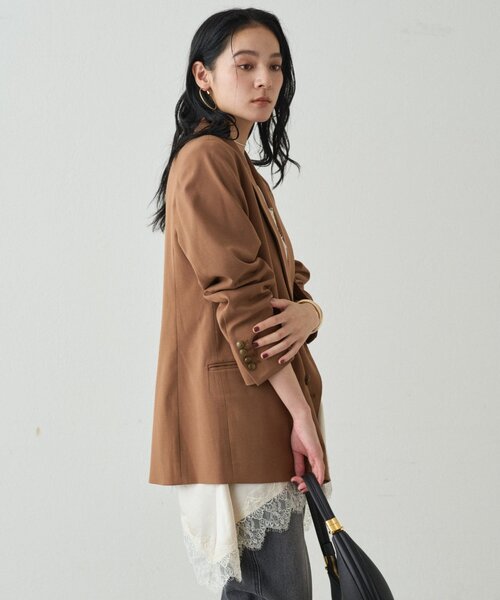 Loungedress ブラウス シャツ レースキャミ レディース