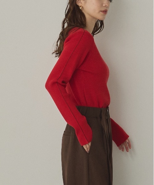 hunch（ハンチ） ニット セーター 「静電気防止」やわもちヤーン